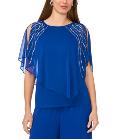MSK Women's Crewneck Short-Sleeve Top