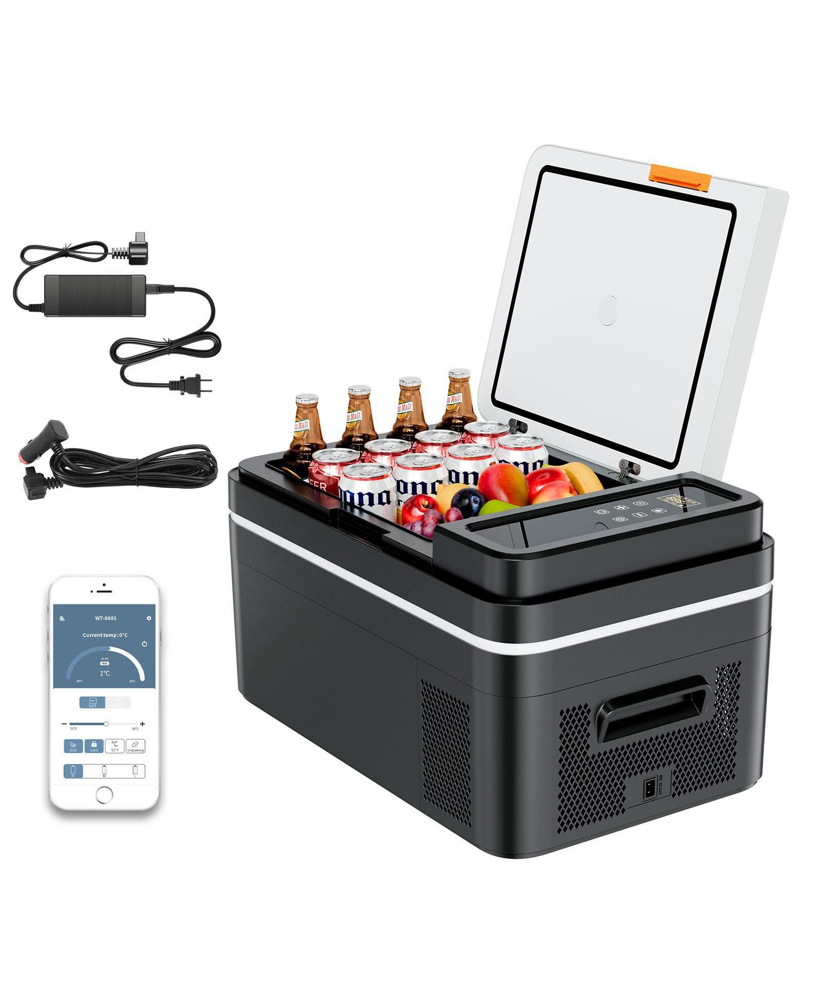 Mecale 12 Volt Portable Car Refrigerator with APP Control