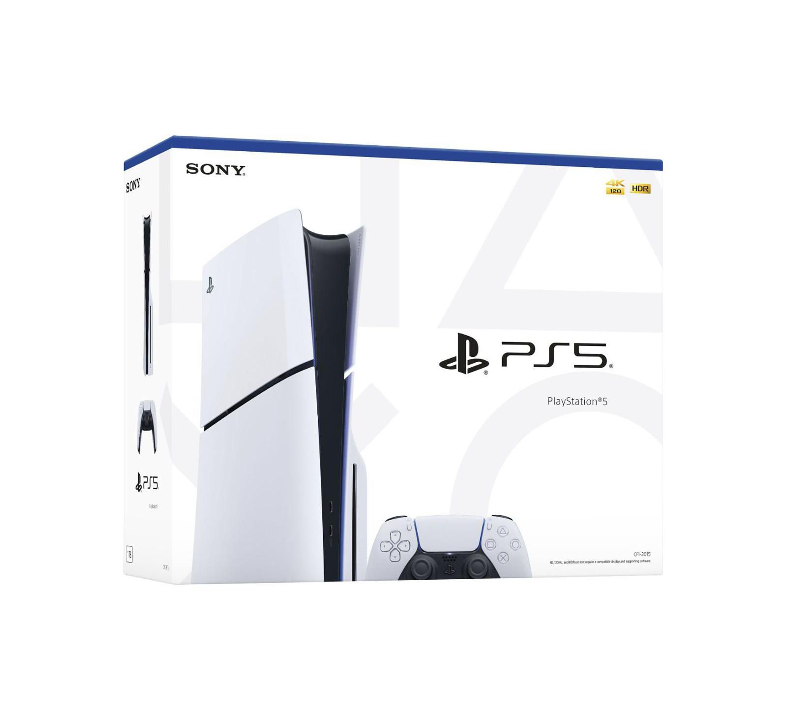 Sony PlayStation 5 Slim 1TB Disc Edition Console