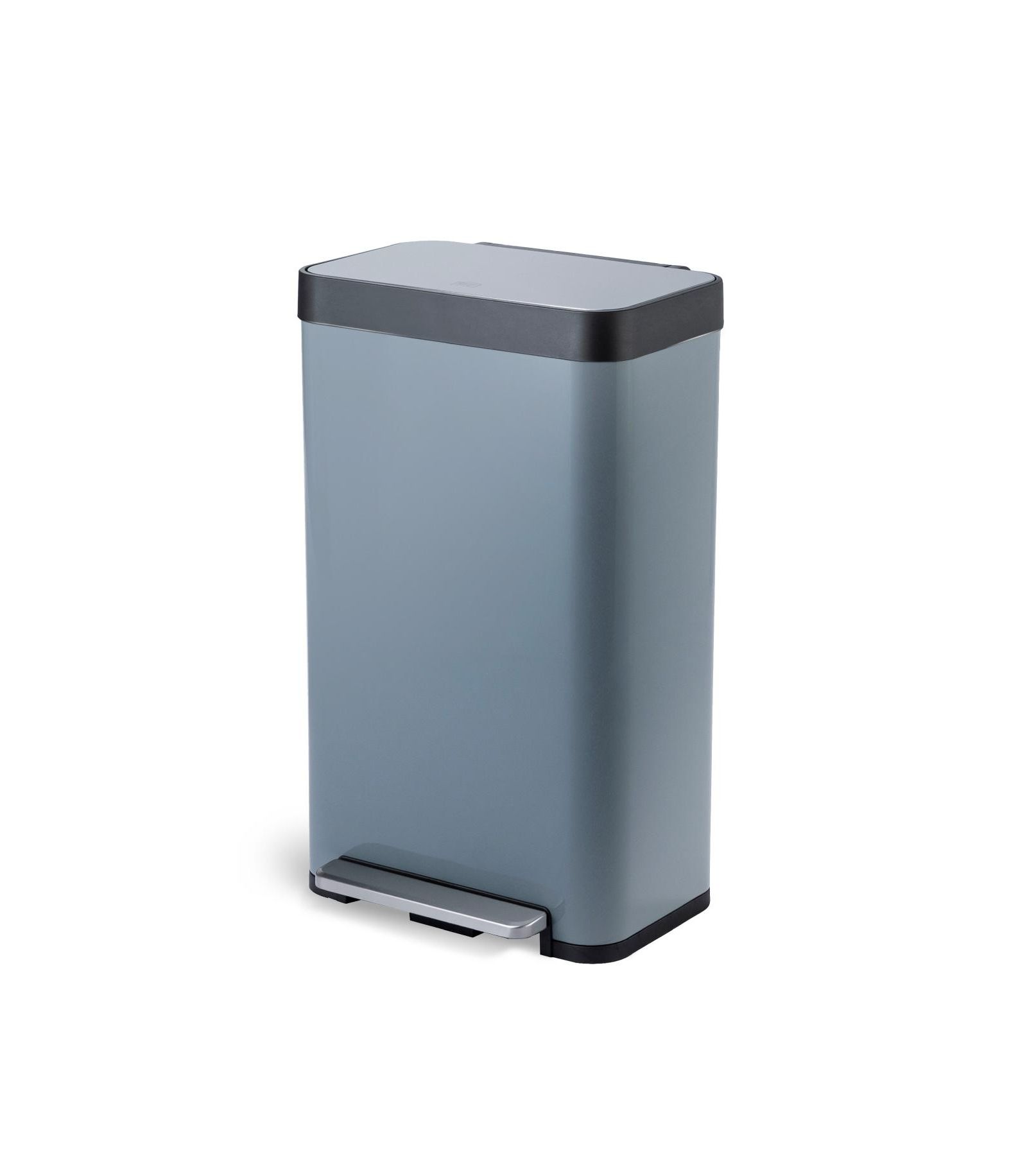 Home Zone Living 19 Gallon Large Kitchen Trash Can with Soft Close Lid, Liner-Free Stainless Steel Body