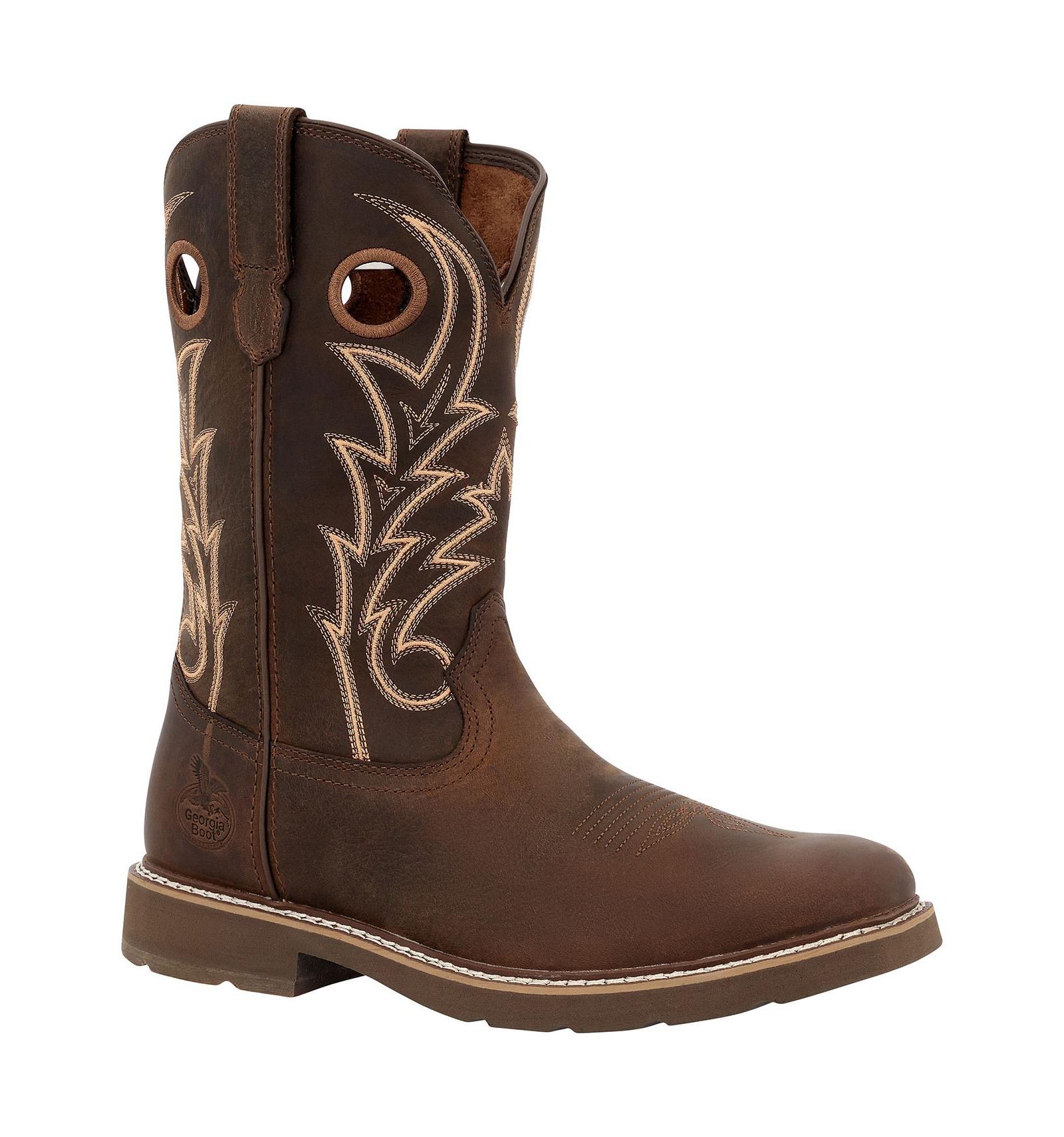 GEORGIA BOOT Men's Core 37 11" Western Pull-On Work Boot