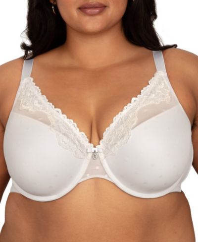 Curvy Couture прозрачное T-shirt бра Whisper Plunge