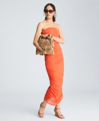 Kenneth Cole Women's Strapless Midi Dress