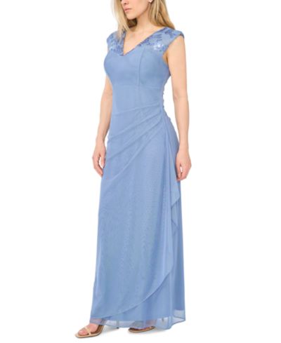 Женское вечернее платье MSK Petite Polyester Blend Sleeveless Long