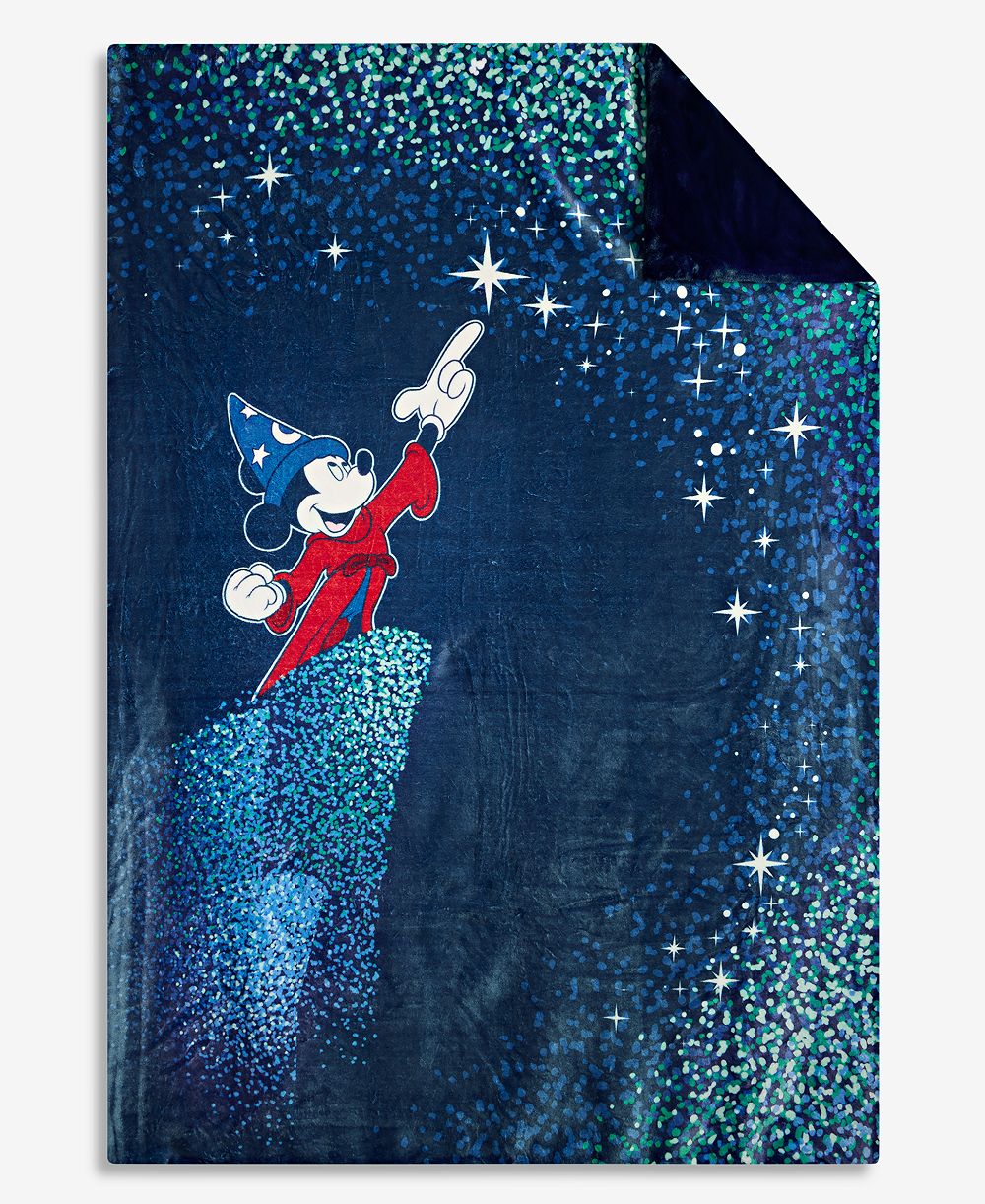 Плед Disney Mickey Reversible Silk Touch Sorcerer's Apprentice