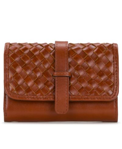 Patricia Nash Perla Woven Leather Wallet