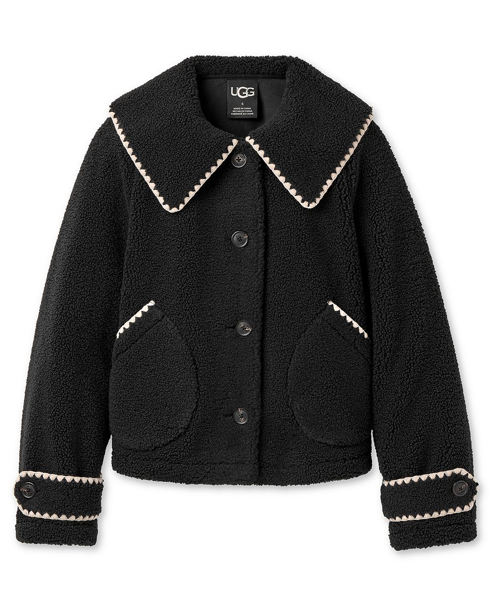 UGG Women's Nikia Relaxed-Fit Collared Neck Jacket