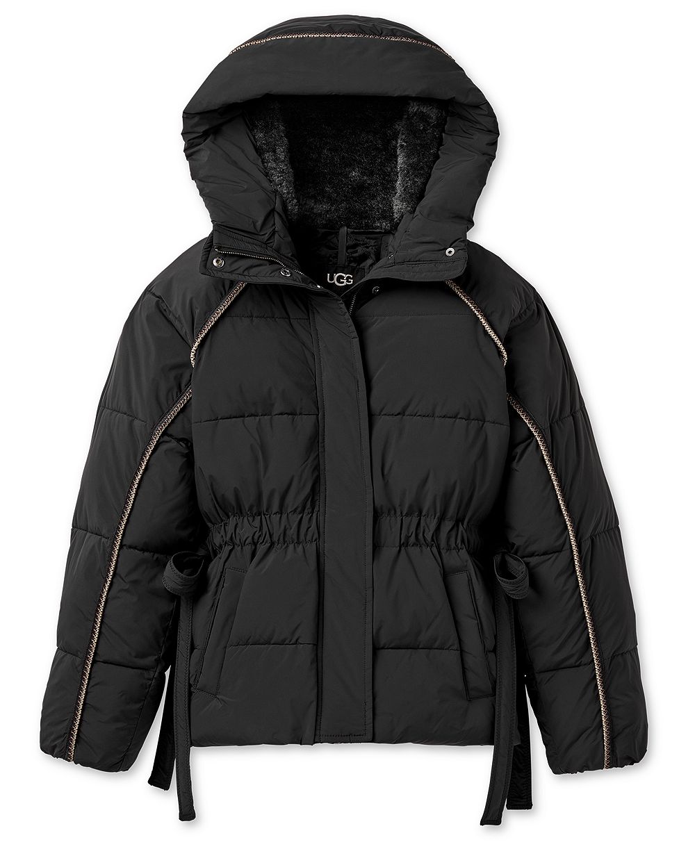 UGG Women's Renly Relaxed-Fit Hooded Neck Puffer Jacket