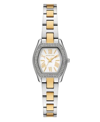 Женские двухцветные стальные часы Michael Kors Chelsea Three-Hand 25mm