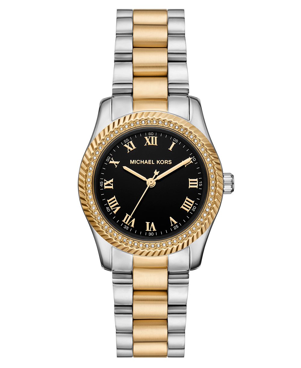 MICHAEL Michael Kors Женские часы Lexington Three-Hand Two-Tone Stainless Steel 33mm