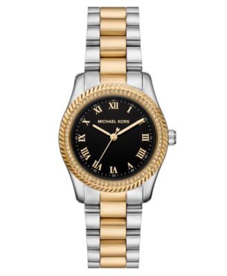 MICHAEL Michael Kors Женские часы Lexington Three-Hand Two-Tone Stainless Steel 33mm