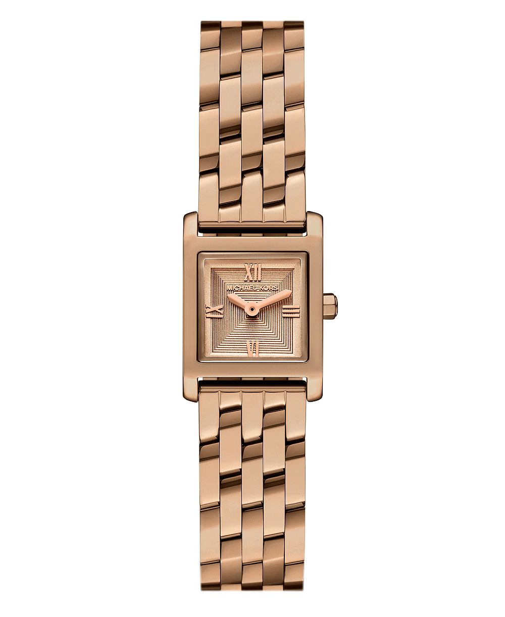 Часы MICHAEL Michael Kors Georgie Two-Hand Beige Gold-Tone Stainless Steel 19mm