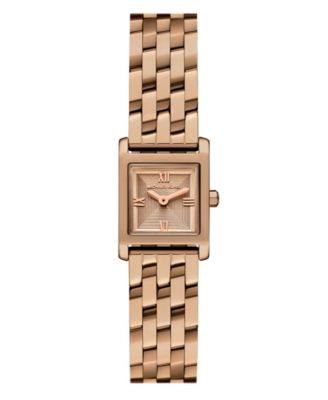 MICHAEL Michael Kors Women's Georgie Two-Hand Beige Gold-Tone Stainless Steel Watch 19mm