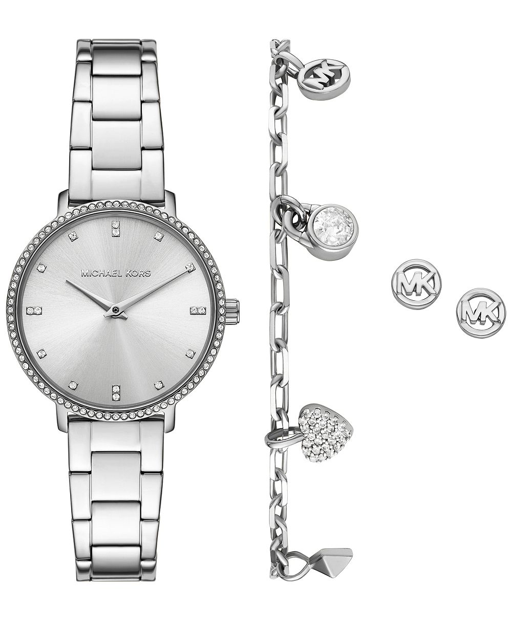 MICHAEL Michael Kors Women's Pyper Two-Hand Stainless Steel Watch 32mm