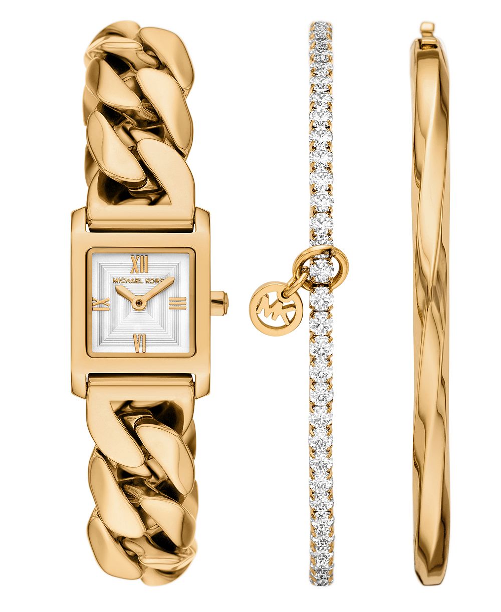 Женские часы MICHAEL Michael Kors Georgie Two-Hand Gold-Tone Stainless Steel 19mm