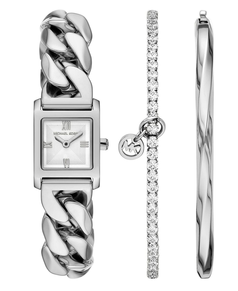 MICHAEL Michael Kors Women's Georgie Two-Hand Stainless Steel Watch 19mm