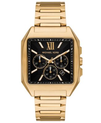 Мужские часы MICHAEL Michael Kors Hayes Chronograph Gold-Tone Stainless Steel 40mm