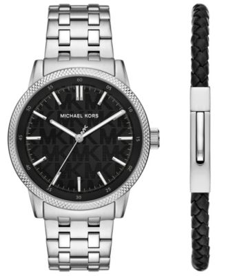 MICHAEL Michael Kors Мужские часы Wolfe Three-Hand из нержавеющей стали 32mm