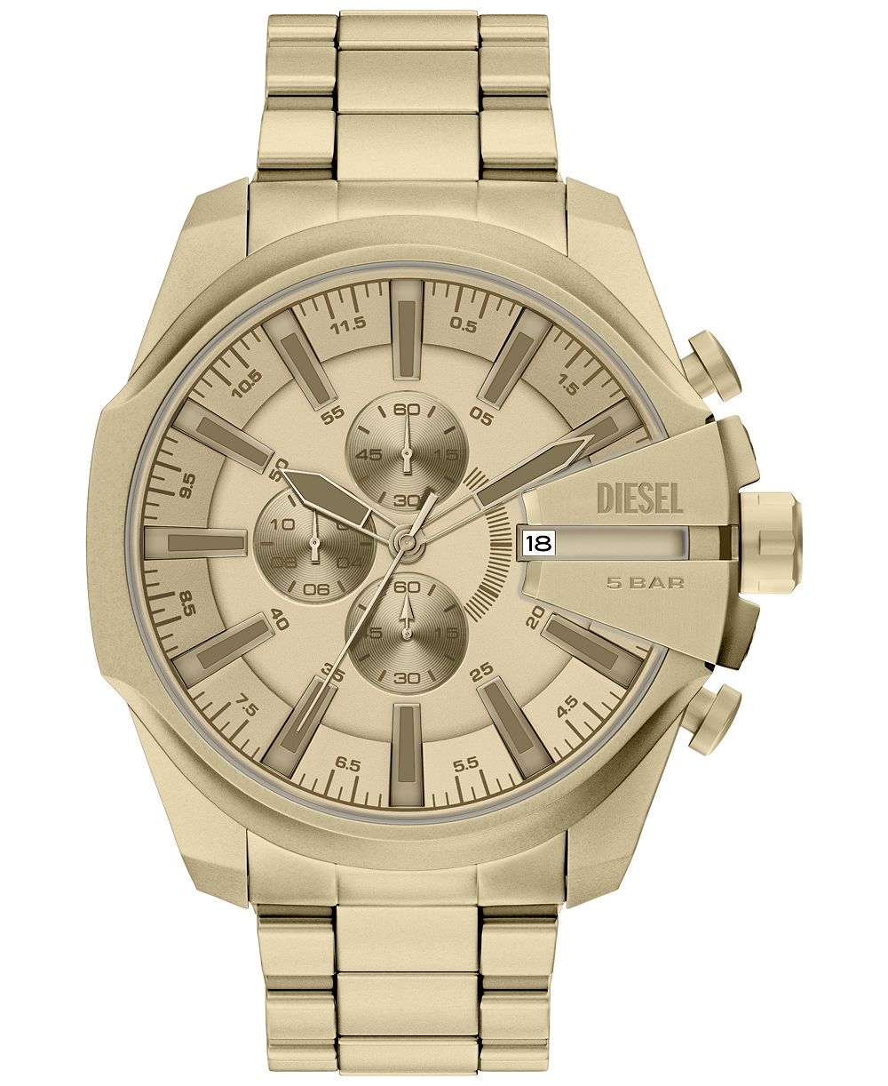 Часы Diesel Men's Mega Chief Slim Quartz Chronograph 48mm