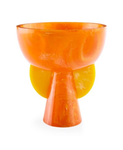 Jonathan Adler Como 35 oz. Acrylic Pedestal Bowl
