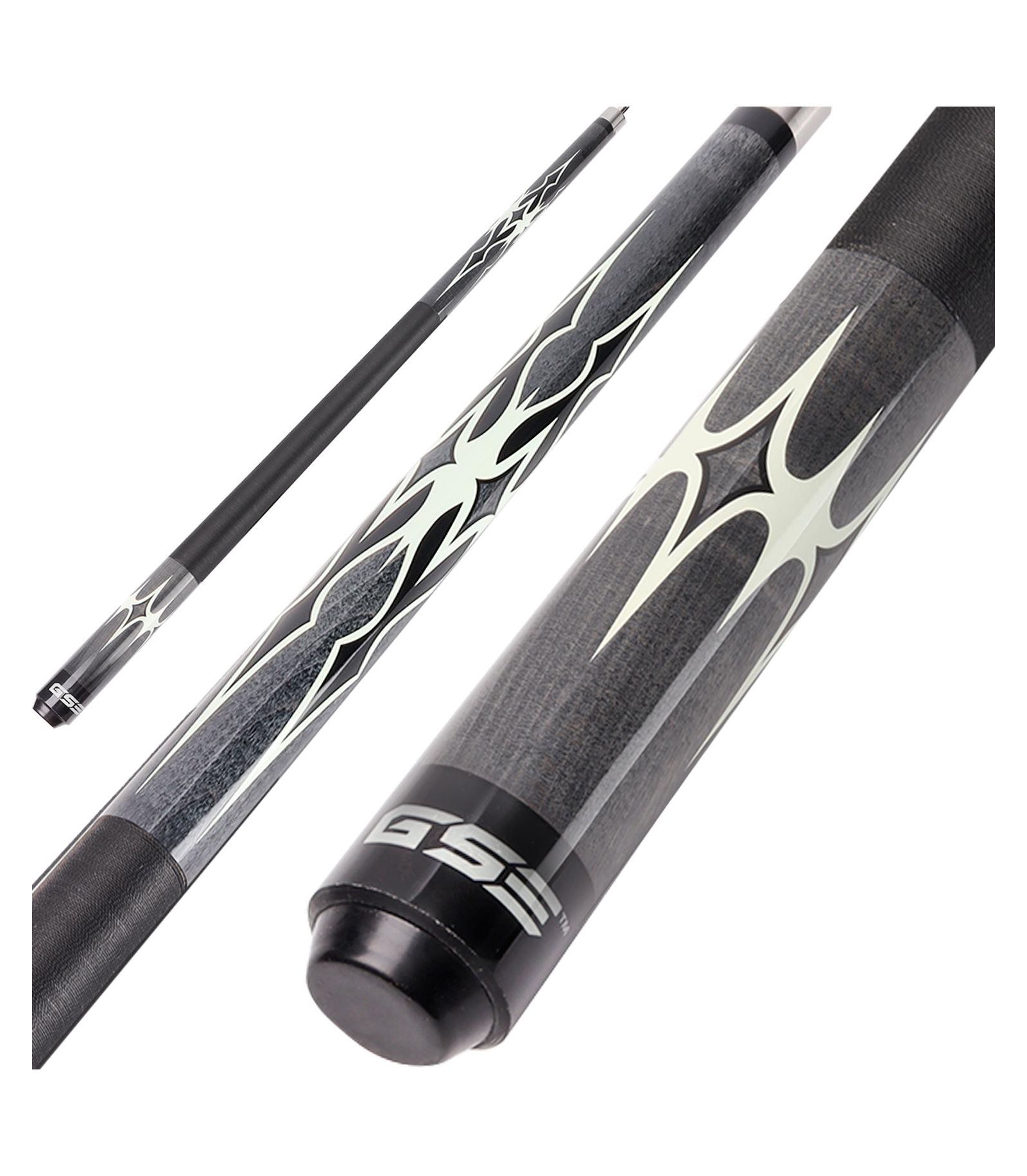 GSE Games & Sports Expert Canadian Maple Hardwood Billiard Pool Cue Stick for Men/Women