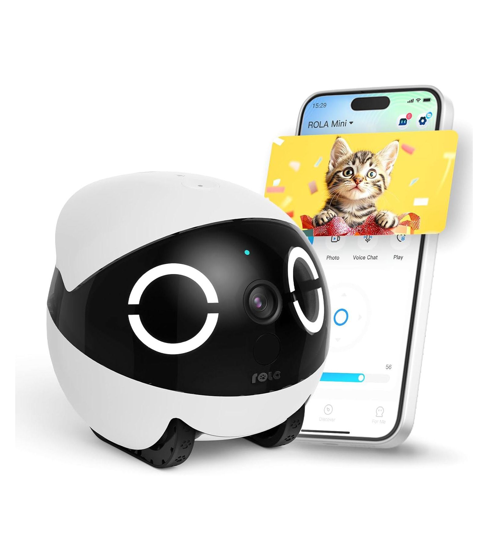 Enabot Rola Mini Indoor Wireless 2K Night-Vision Security Camera