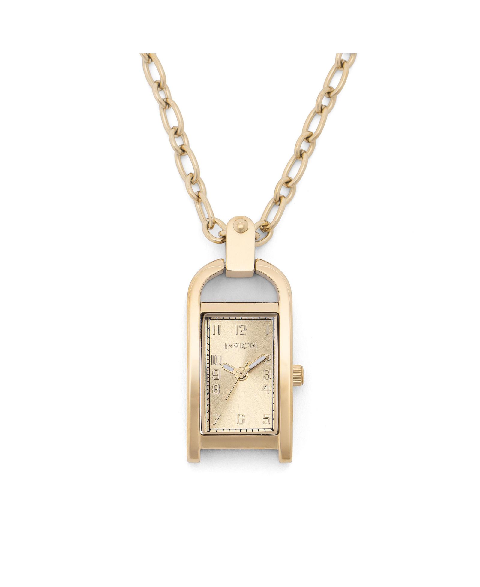Женские наручные часы Invicta 49935 Mini Quartz PC11 Brass Dial Necklace