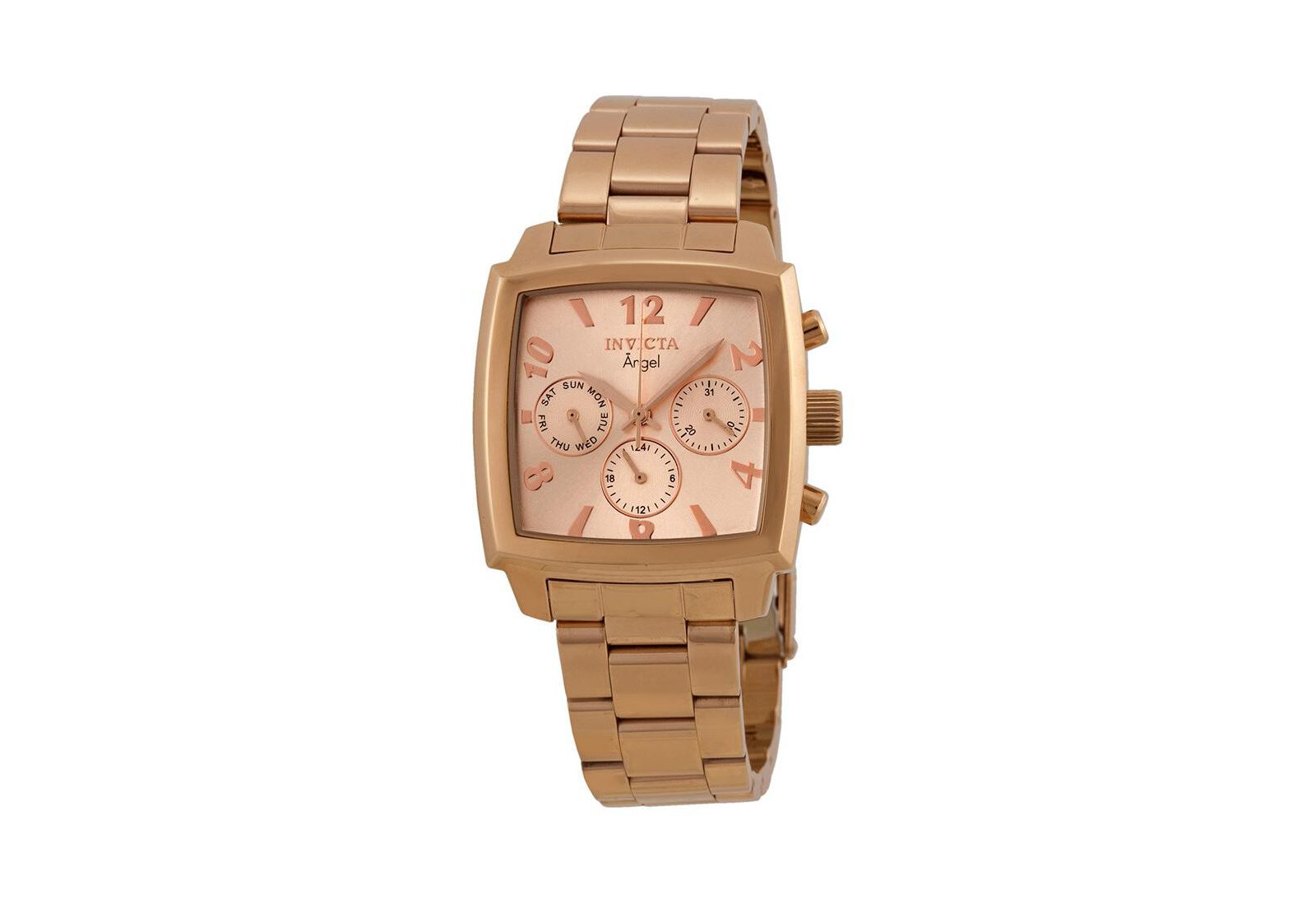 Часы Invicta Women's 12102 Angel Quartz Rose Gold Dial