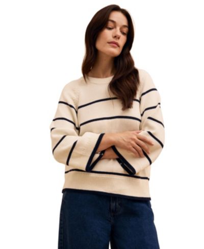 Женский джемпер Celtic & Co. Raglan Crop Sleeve Crew