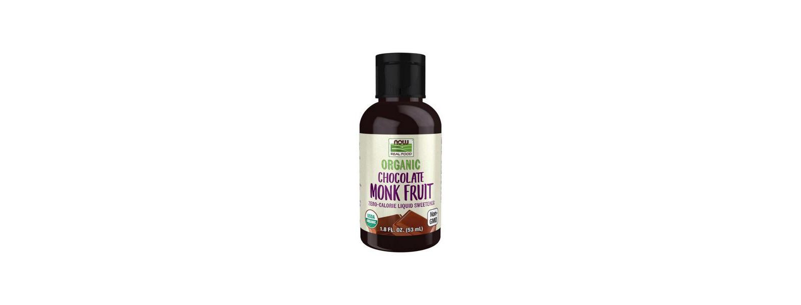 Органический жидкий монотропос шоколад Now Foods, 1.8 Oz