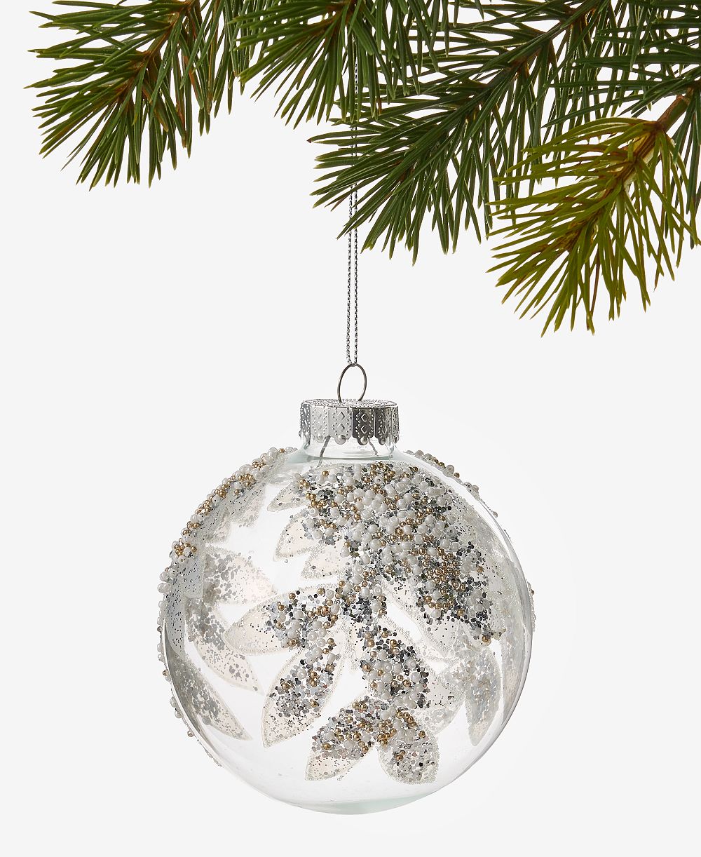 Рождественский шар Holiday Lane «Iced Delight Merry Christmas»