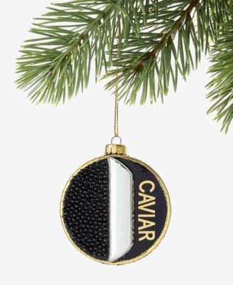 Holiday Lane Foodie & Spirits Caviar Ornament, Macy's Exclusive