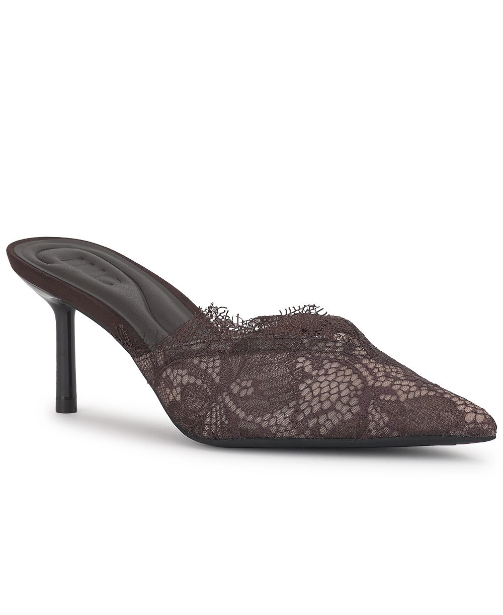 I.N.C. International Concepts Women's Belena Lace Mule Pumps, Macy's Exclusive