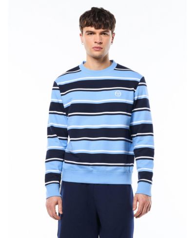 Мужская футболка Sergio Tacchini Men's Strisce Stripe Crewneck