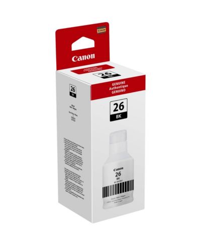 Canon бутылка с пигментными чернилами GI-26 для принтеров GX6020, GX7020, GX6021, GX7021, GX5020 серии MAXIFY Wireless MegaTank All-In-One