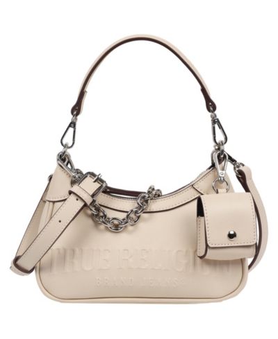 Сумка True Religion Women's Trapunto Logo Zip-Top Hobo