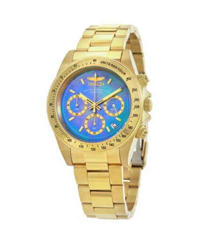 Invicta Men's 28671 Speedway Quartz Chronograph Mother of Pearl Dial Watch