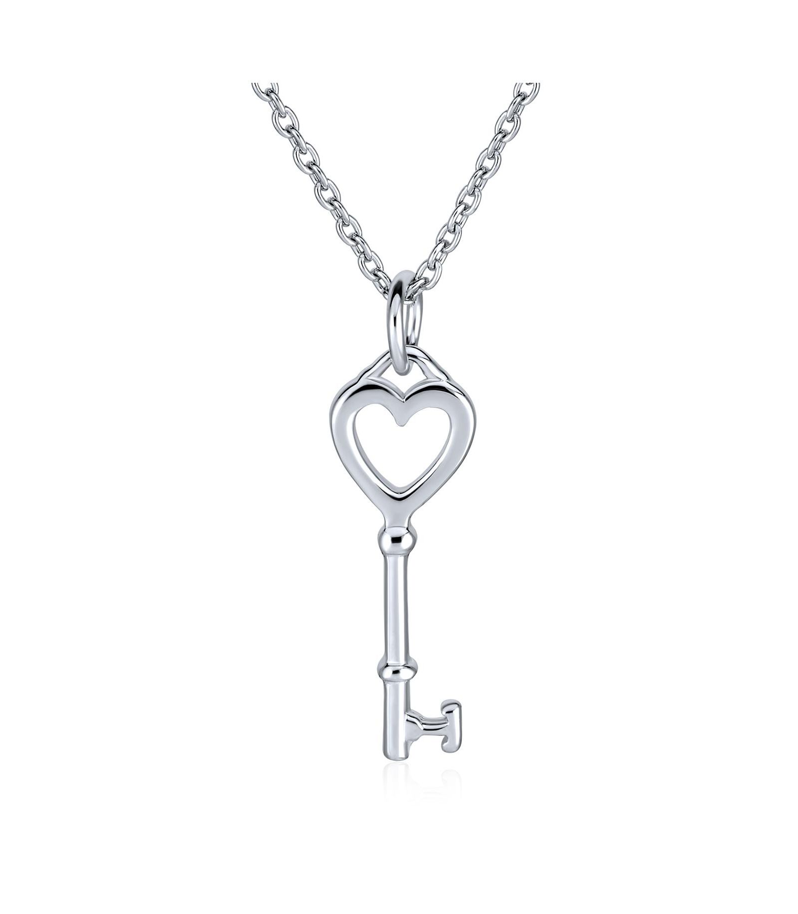 Подвеска-кулон Bling Jewelry Romantic Key to Her Heart.925