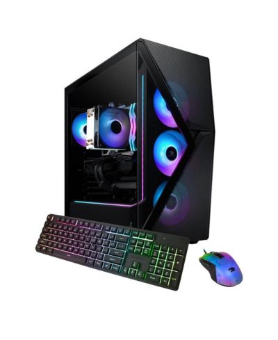 iBUYPOWER Slate SMI7N4601 Игровой компьютер, Intel Core i7-14700F 2.1GHz, 32GB RAM, 1TB SSD, NVIDIA GeForce RTX 4060 8GB, Windows 11 Home