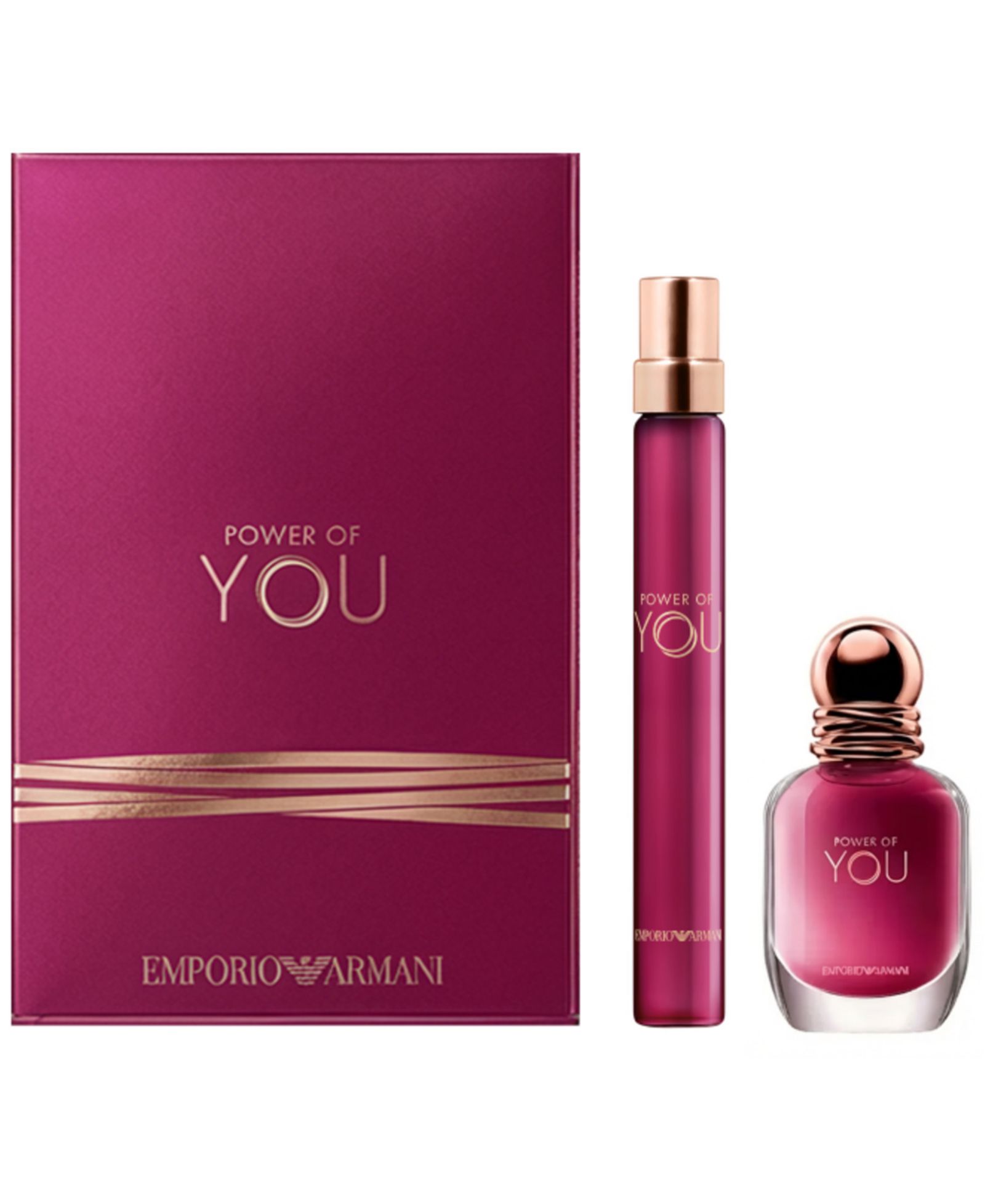 Armani набор из 2 миниатюрных спреев Eau de Parfum Power of You