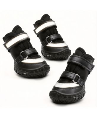 ARONKL Anti-Slip Breathable Dog Boots for Paw Protection, Outdoor Use, Reflective Straps