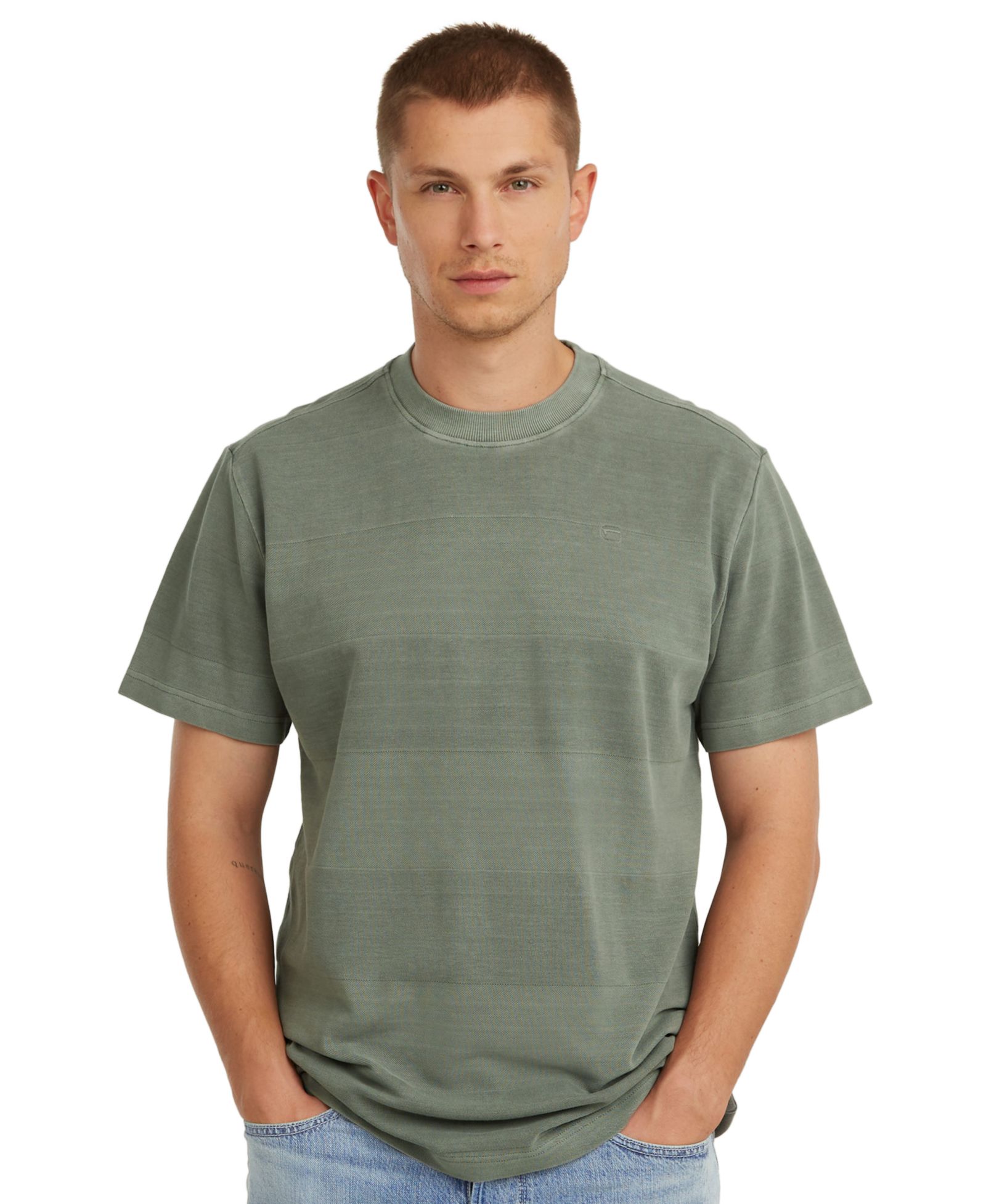 G-Star Raw Мужская футболка из жаккарда