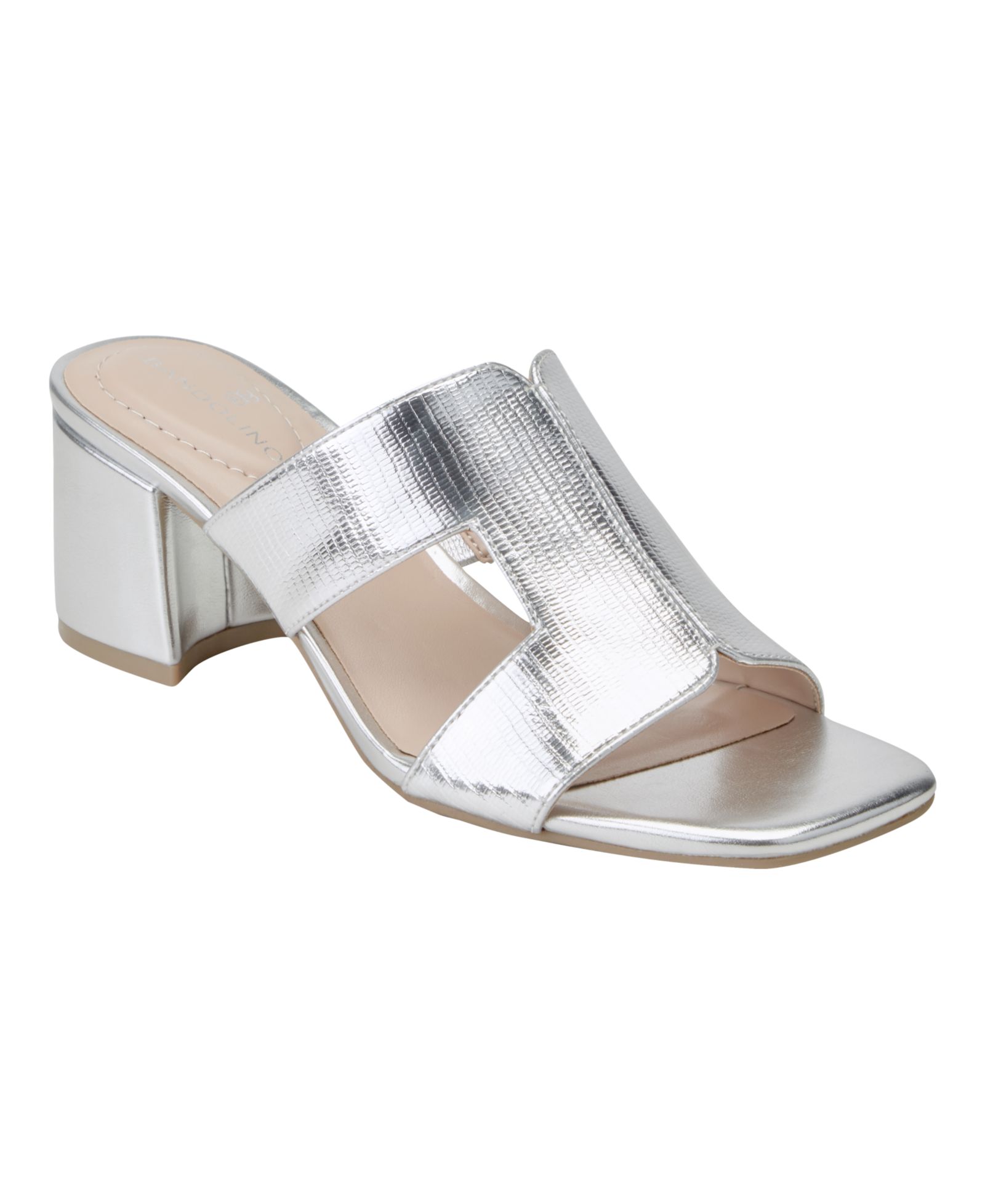 Bandolino Women's Merring Block Heel Slip-On Dress Sandals
