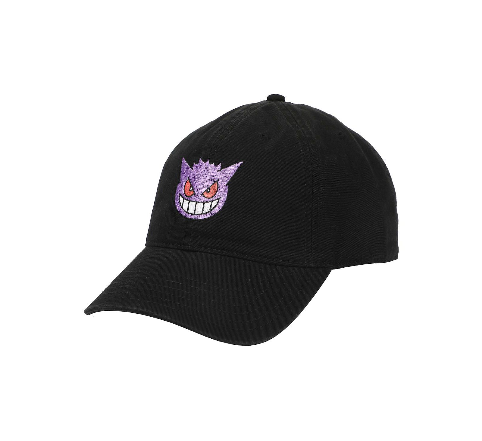 Pokemon Men's Embroidered Gengar Adult Baseball Hat (One Size)