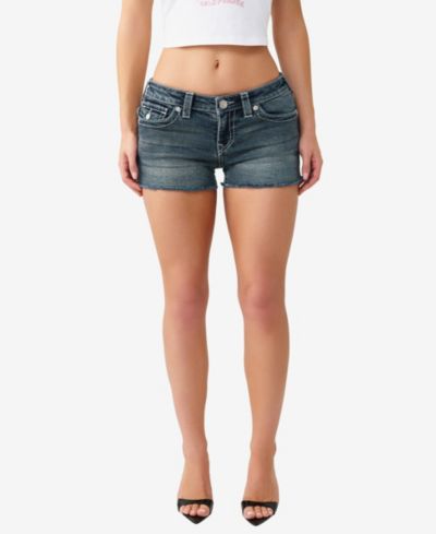 Женские шорты True Religion Joey Low-Rise Big T-Flap