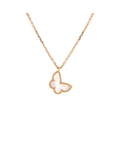 Подвеска-кулон Van Cleef & Arpels Sweet Alhambra Butterfly, б/у