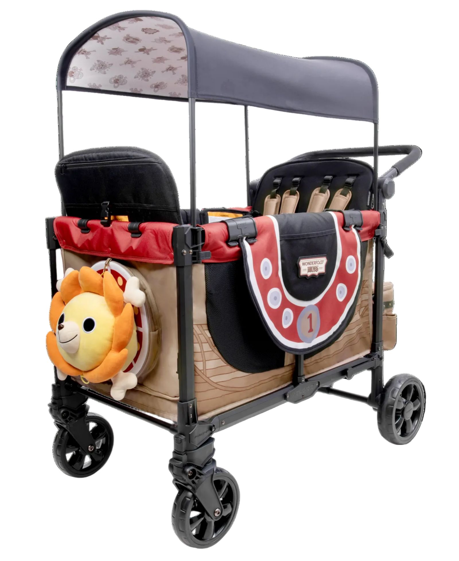 WonderFold Wagon One-Piece Sunny W4 Stroller Wagon