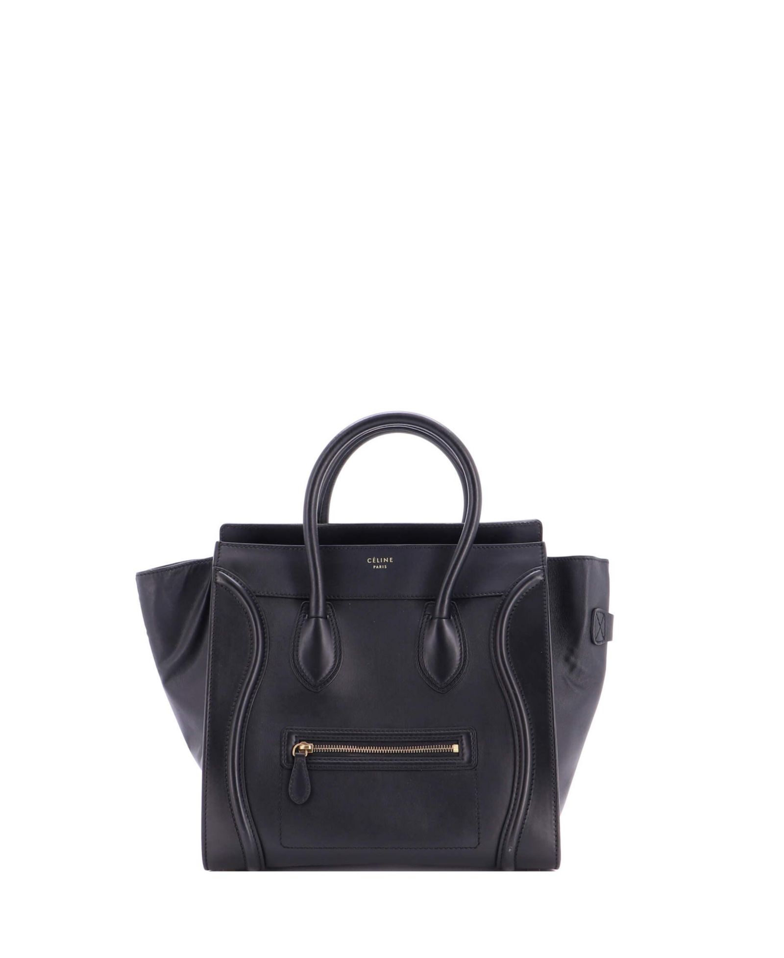 Pre-Owned Celine Mini Luggage Bag Smooth Leather