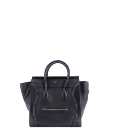 Pre-Owned Celine Mini Luggage Bag Smooth Leather