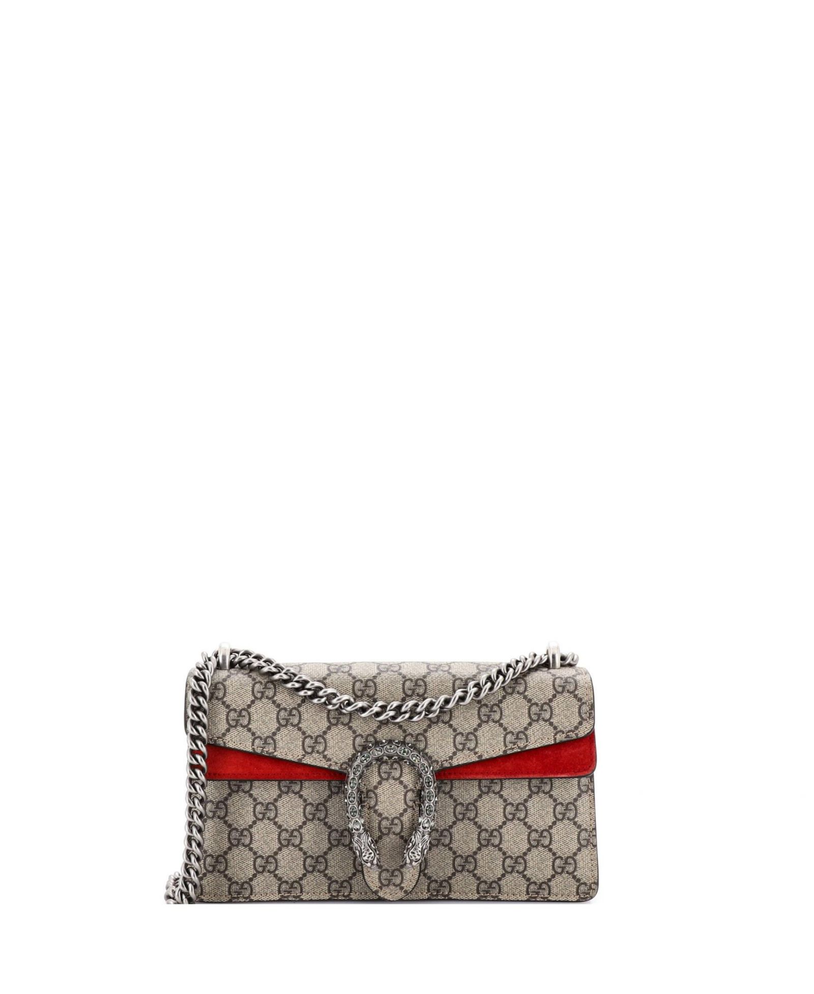 Сумка Gucci Dionysus Small из покрытия GG с кристаллами (б/у)